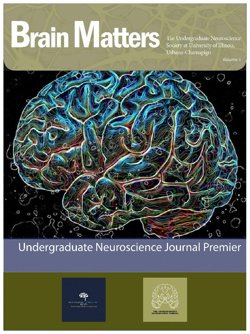 Cover Image Brain Matters Volume 1 Issue 1 2019